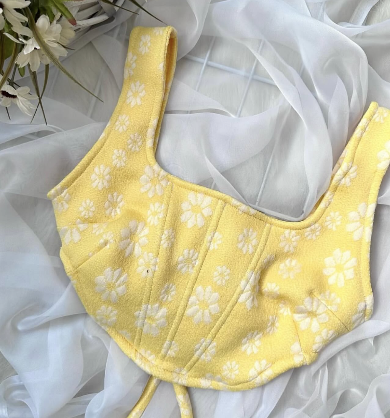 Corset Primavera Amarilla