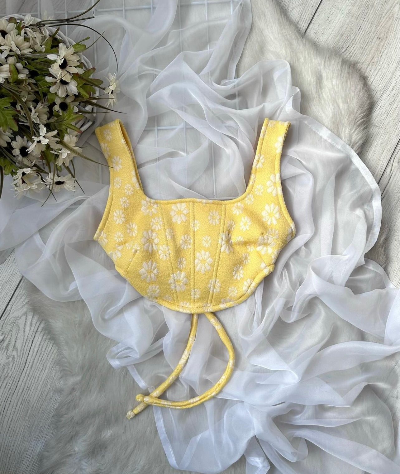 Corset Primavera Amarillo