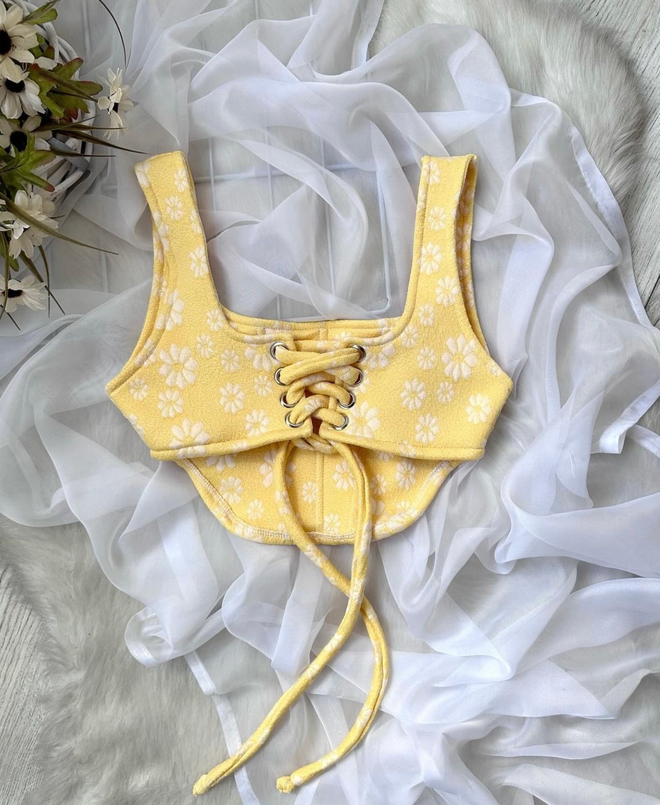 Corset Primavera Amarillo