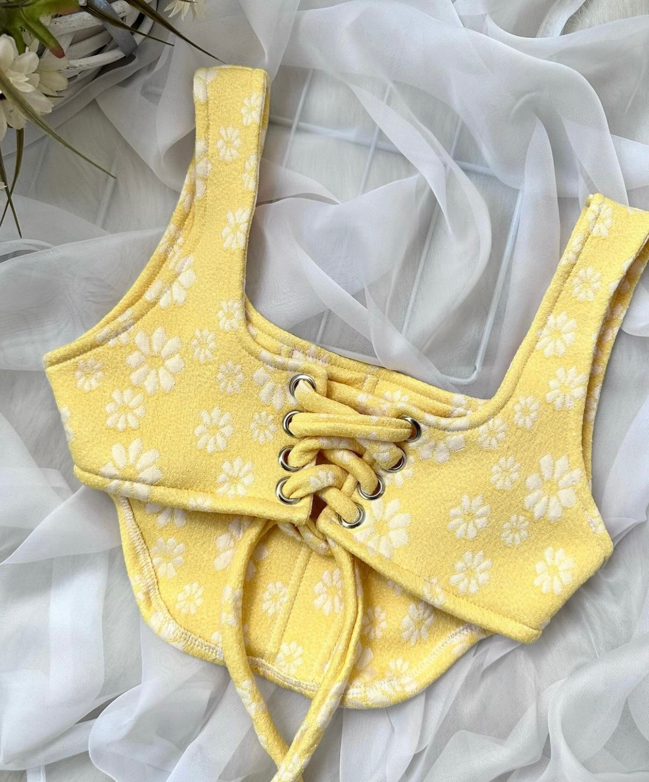 Corset Primavera Amarillo