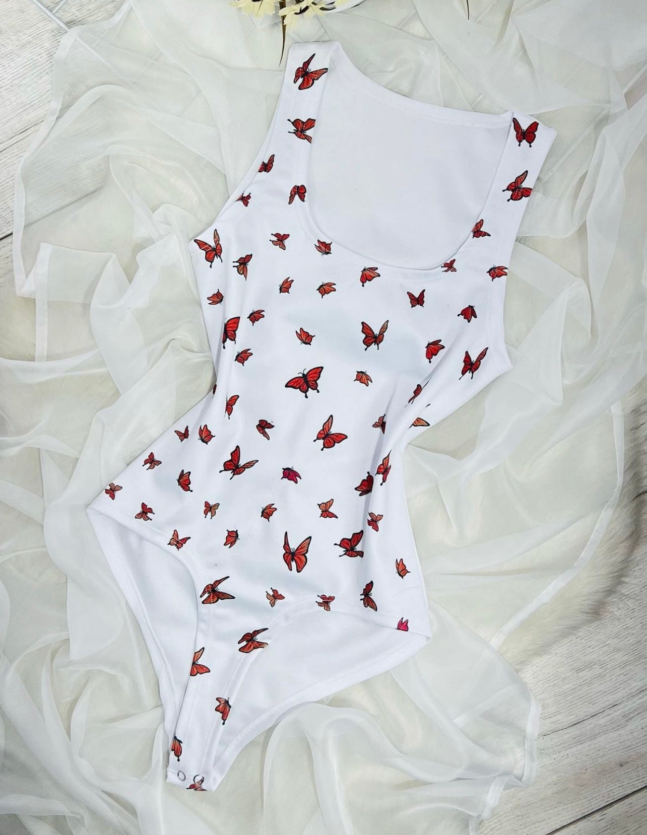 Body sin mangas estampado