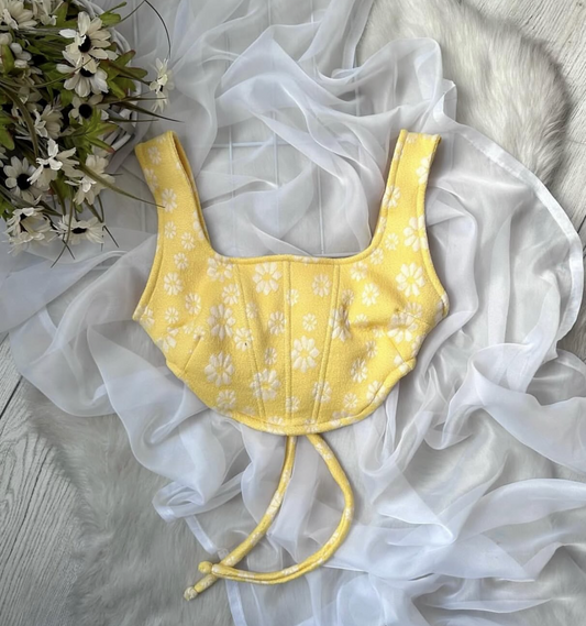 Corset Primavera Amarilla