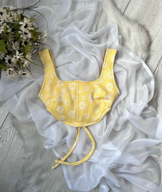 Corset Primavera Amarillo