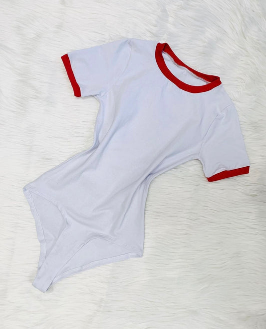 Body manga corta